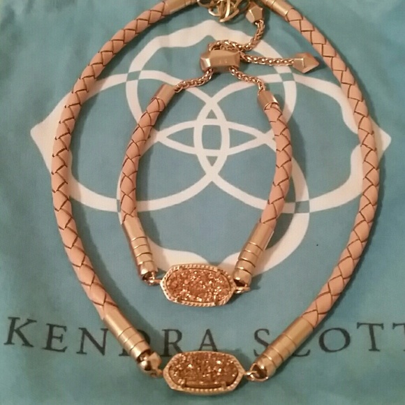 Kendra Scott Jewelry - Kendra Scott Rose Gold Choker and Bracelet